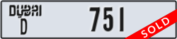 dubai - code - D - number -751