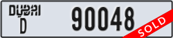 dubai - code - D - number -90048
