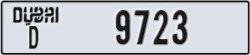 dubai - code - D - number -9723