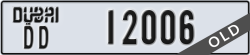 dubai - code - DD - number -12006