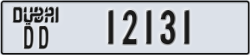 dubai - code - DD - number -12131