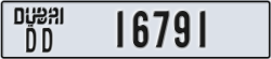 dubai - code - DD - number -16791