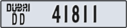 dubai - code - DD - number -41811
