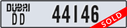 dubai - code - DD - number -44146
