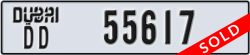 dubai - code - DD - number -55617