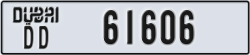 dubai - code - DD - number -61606