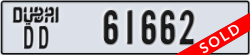 dubai - code - DD - number -61662