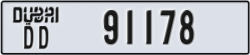 dubai - code - DD - number -91099