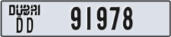 dubai - code - DD - number -91899