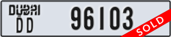 dubai - code - DD - number -96103