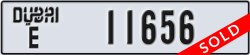dubai - code - E - number -11656
