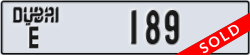dubai - code - E - number -189