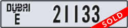 dubai - code - E - number -21133
