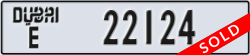 dubai - code - E - number -22124