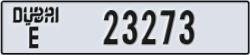 dubai - code - E - number -23273