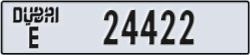 dubai - code - E - number -24422