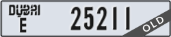 dubai - code - E - number -25211