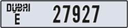 dubai - code - E - number -27927