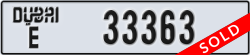 dubai - code - E - number -33363