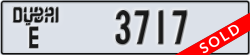 dubai - code - E - number -3717