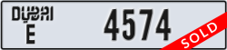 dubai - code - E - number -4574