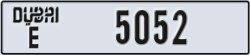 dubai - code - E - number -5052