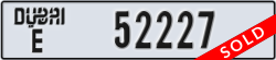 dubai - code - E - number -52227