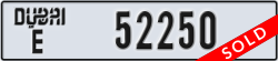 dubai - code - E - number -52250