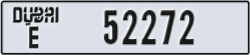 dubai - code - E - number -52272