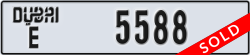 dubai - code - E - number -5588