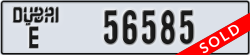 dubai - code - E - number -56585