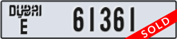 dubai - code - E - number -61361