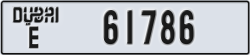 dubai - code - E - number -61707