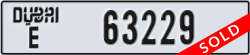 dubai - code - E - number -63229