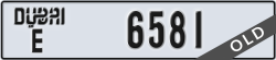 dubai - code - E - number -6581