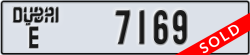 dubai - code - E - number -7169