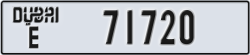 dubai - code - E - number -71720