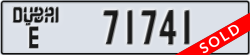dubai - code - E - number -71741