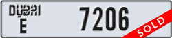 dubai - code - E - number -7206