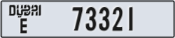 dubai - code - E - number -73321