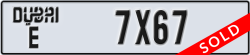 dubai - code - E - number -7X67
