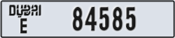 dubai - code - E - number -84506