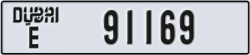 dubai - code - E - number -91169