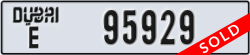 dubai - code - E - number -95929