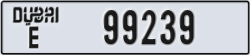 dubai - code - E - number -99239