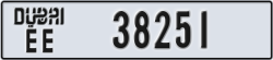 dubai - code - EE - number -38251
