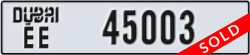 dubai - code - EE - number -45003