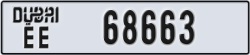dubai - code - EE - number -68663