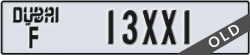 dubai - code - F - number -13XX1
