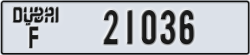 dubai - code - F - number -21036